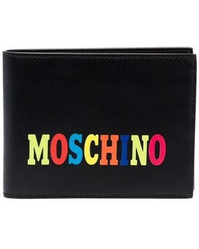 Moschino フラップ財布 - ブラック