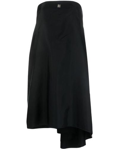 Givenchy Vestido midi acampanado - Negro