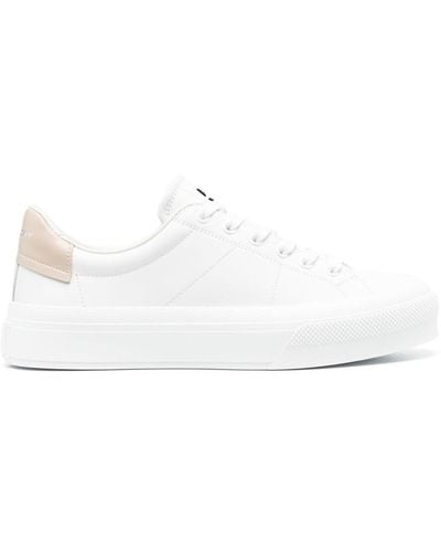 Givenchy Zapatillas bajas de dos tonos - Blanco