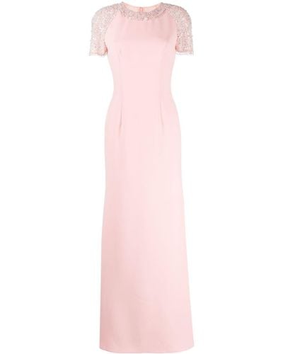 Jenny Packham Cluster Star Kleid mit Pailletten - Pink