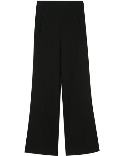 Roland Mouret Pantaloni a gamba ampia - Nero