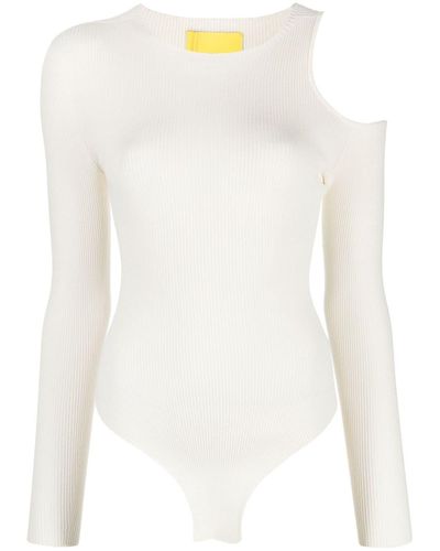 Aeron Zero Knitted Bodysuit - White