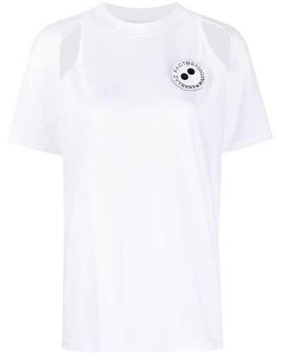 AZ FACTORY T-shirt Met Logoprint - Wit