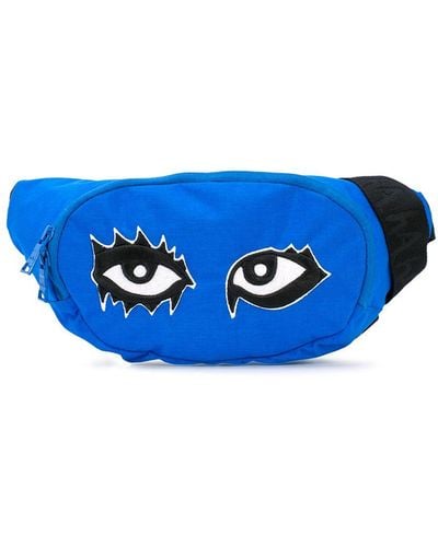 Haculla Signature Eyes Belt Bag - Blue