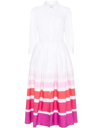 Sara Roka Vestido midi Niddi 85 - Rosa