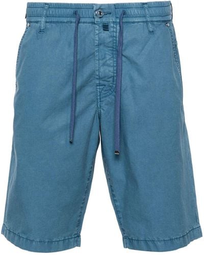 Jacob Cohen Leo Ripstop Bermuda Shorts - Blue
