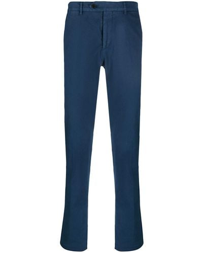 Lardini Pantalon de costume à coupe droite - Bleu