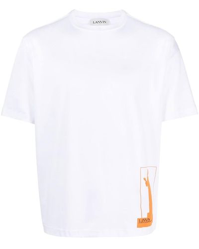 Lanvin Graphic Archive-print T-shirt - White