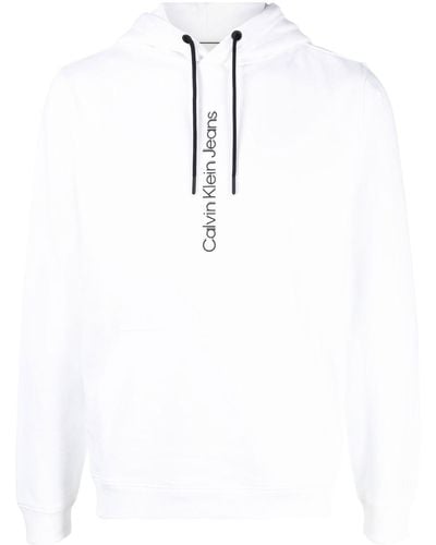 Calvin Klein ロゴ パーカー - ホワイト