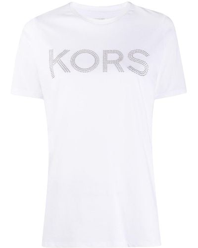 MICHAEL Michael Kors T-shirt à logo imprimé - Blanc