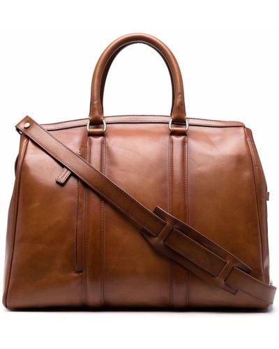 Officine Creative Quentin Holdall Bag - Brown