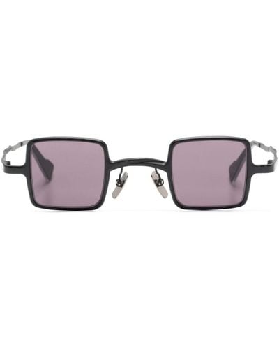 Kuboraum Eckige Z21 Sonnenbrille - Grau