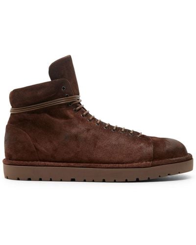 Marsèll Pallottola Pomice Suede Boots - Brown
