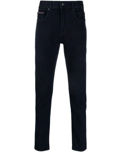 Tommy Hilfiger Jeans skinny a vita media - Blu