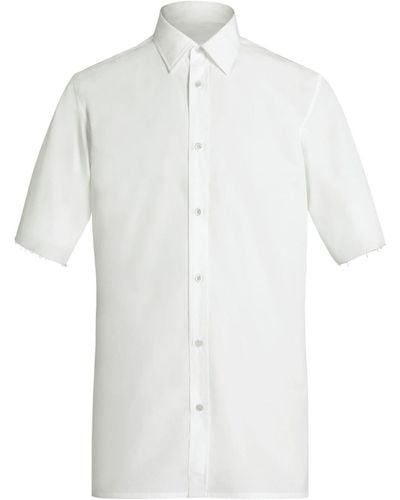 Maison Margiela Short-sleeved Shirt - Weiß