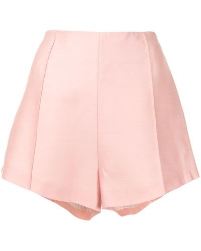 Macgraw Poet High-waisted Short Shorts - Pink