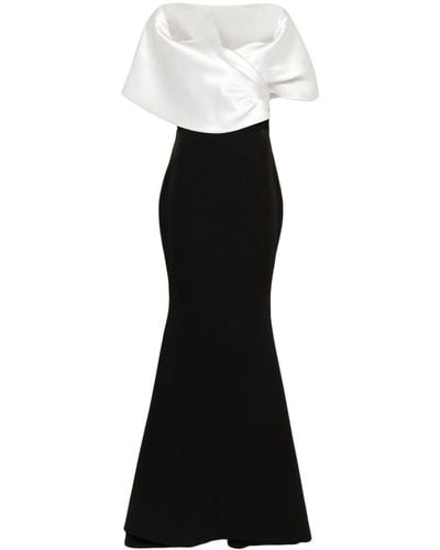 Rhea Costa Kavya Mermaid Maxi Dress - Black