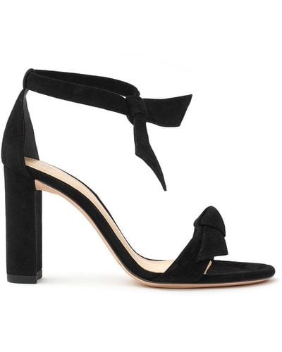 Alexandre Birman Clarita Ankle Tie 90mm Sandals - Black
