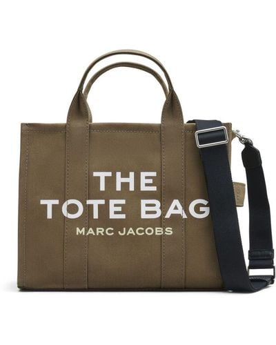 Marc Jacobs The Medium Tote Bag Canvas - Brown