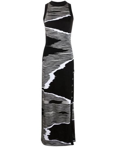 Missoni Maxi-jurk Met Abstract Patroon - Zwart