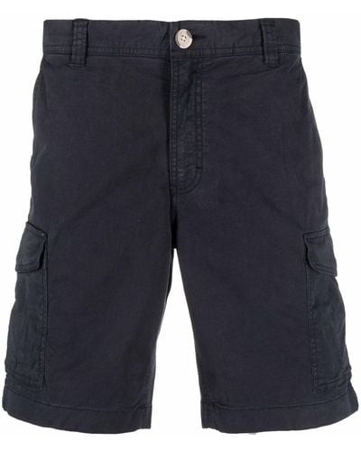 Woolrich Knielange Cargo-Shorts - Blau