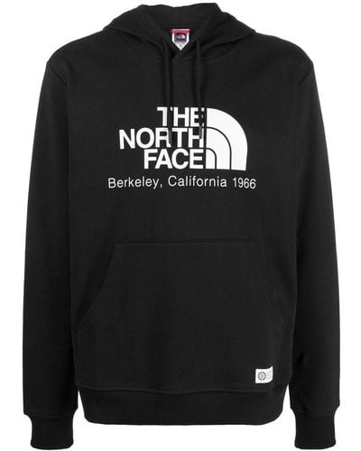 The North Face Cotton Sweatshirt With Logo - Black