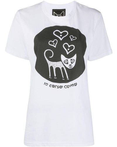 10 Corso Como Graphic-print T-shirt - White