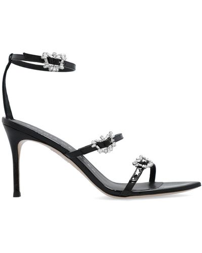 Sophia Webster Grace Crystal-embellished Sandals - Black