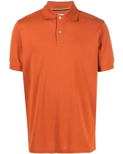 Paul Smith Short-sleeve Polo Shirt - Orange
