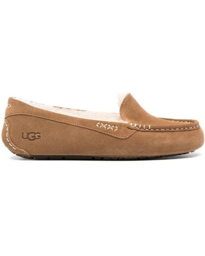 UGG Dakota Shearling-lined Loafers - Brown