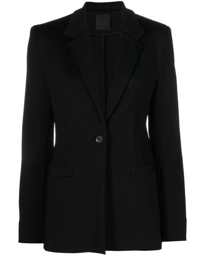 Givenchy Single Button Blazer - Black