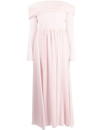 Giambattista Valli Georgette Fully-pleated Dress - Pink