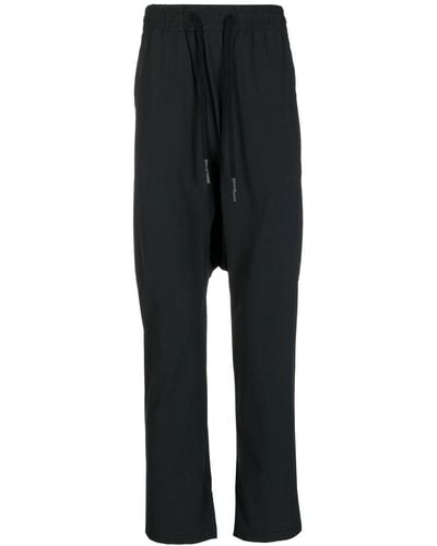 Boris Bidjan Saberi 11 Drawstring Straight-leg Pants - Black