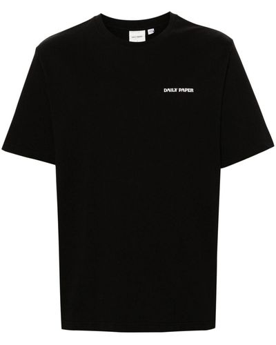Daily Paper R-type Cotton T-shirt - Black