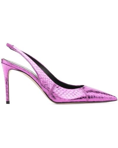 SCAROSSO Sutton Stiletto Court Shoes - Pink