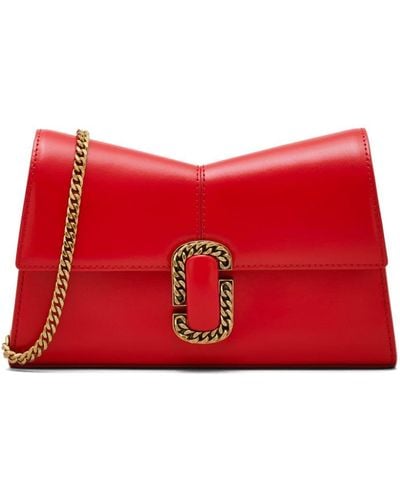 Marc Jacobs The St. Marc Convertible Clutch - Red