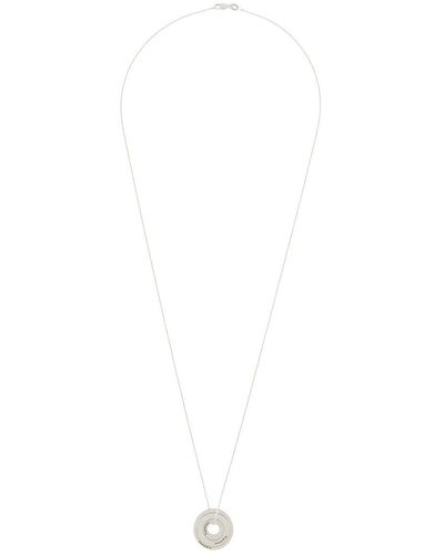 Le Gramme Accumulation Round Necklace - White