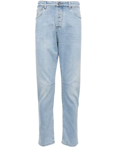 Brunello Cucinelli Straight-leg Jeans - Blue