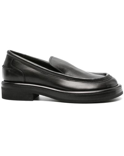Officine Creative Era 009 Leather Loafers - Black