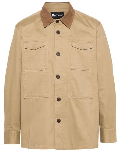 Barbour Faulkner Shirt Jacket - Natural