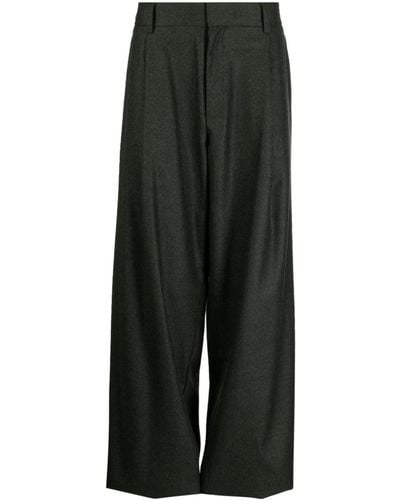 Kolor Tailored Wide-leg Trousers - Black