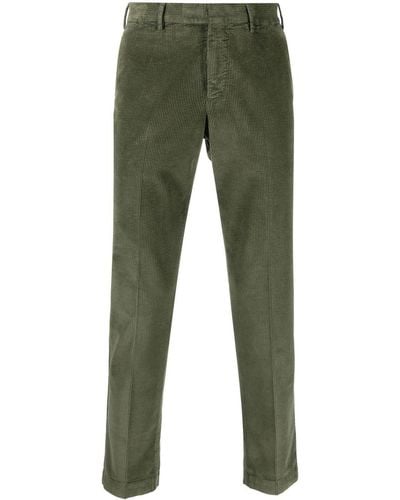 PT Torino Corduroy Tapered Trousers - Green