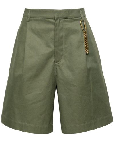 DARKPARK Danny Cotton Bermuda Shorts - Green