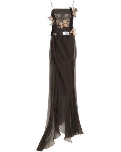 Dolce & Gabbana Maxi-jurk Met Vlinderprint - Meerkleurig