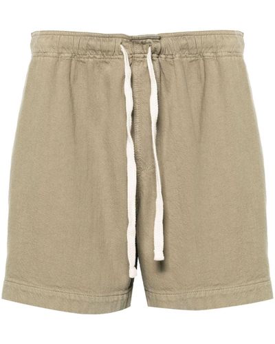 FRAME Mid-rise Bermuda Shorts - Natural