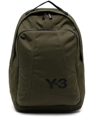 Y-3 ロゴ バックパック - グリーン