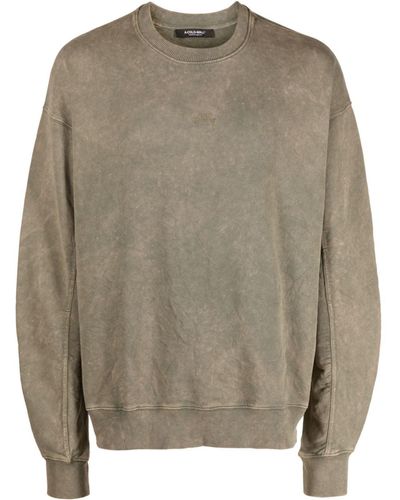 A_COLD_WALL* Uniform Sweatshirt mit Raffungen - Grau