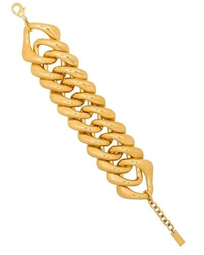 Saint Laurent Chain-link Bracelet - Metallic