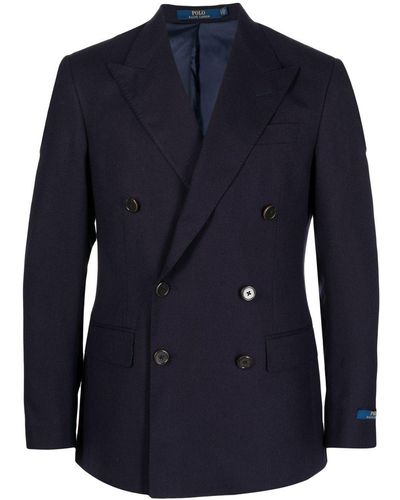 Polo Ralph Lauren Double-breasted Sportcoat - Blue