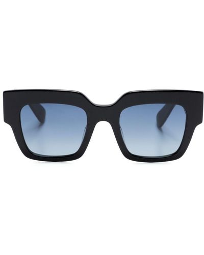Kaleos Eyehunters Simone Square-frame Sunglasses - Blue